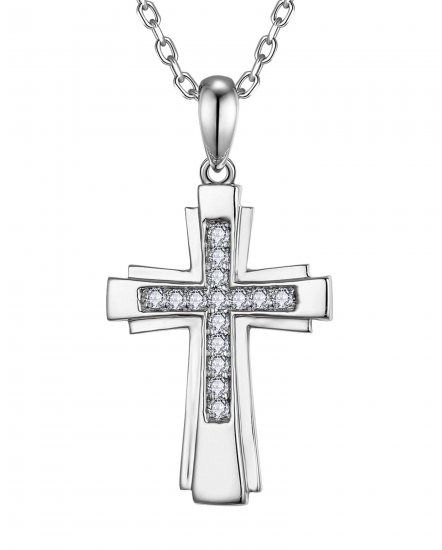 CROSS DIAMOND PENDANT (TP3644)